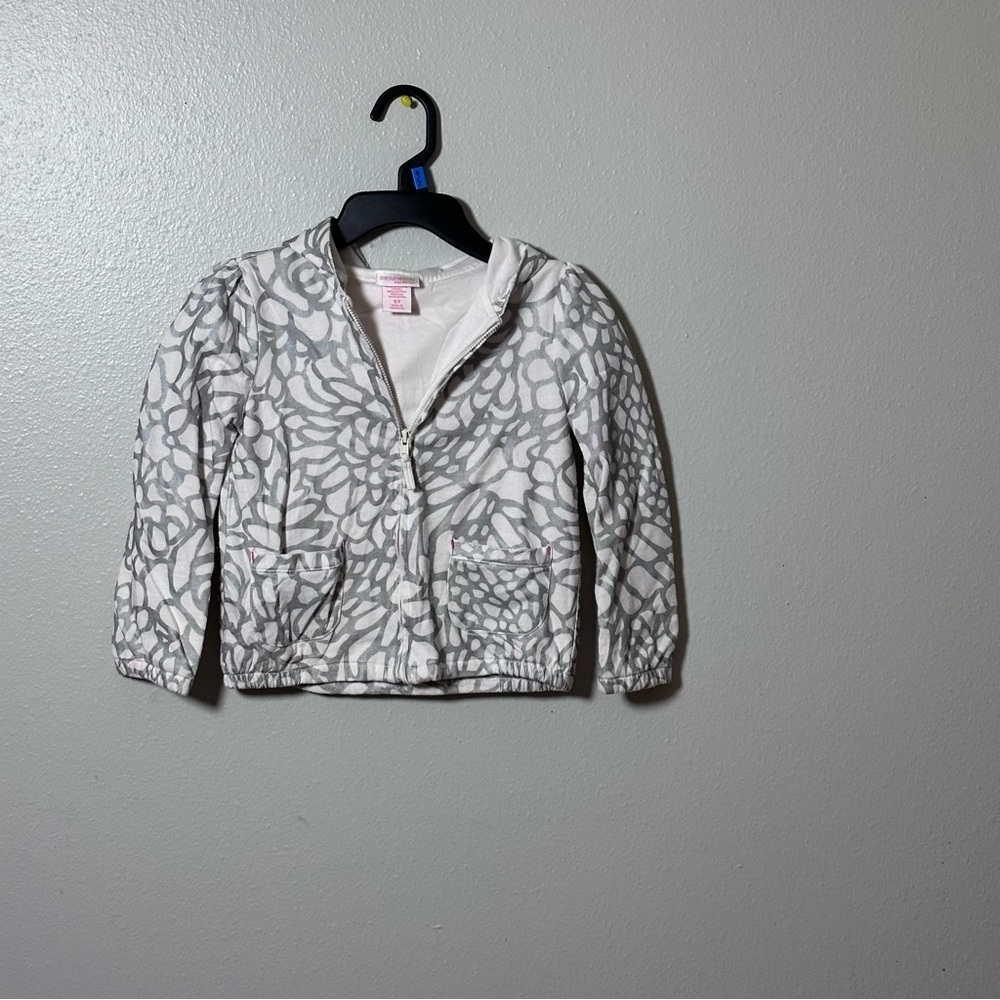 Genuine‎ Kids from Oshkosh Toddler girl White/Gray jacket size 5T